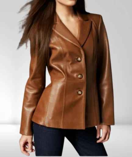 Women's Tan Blazer