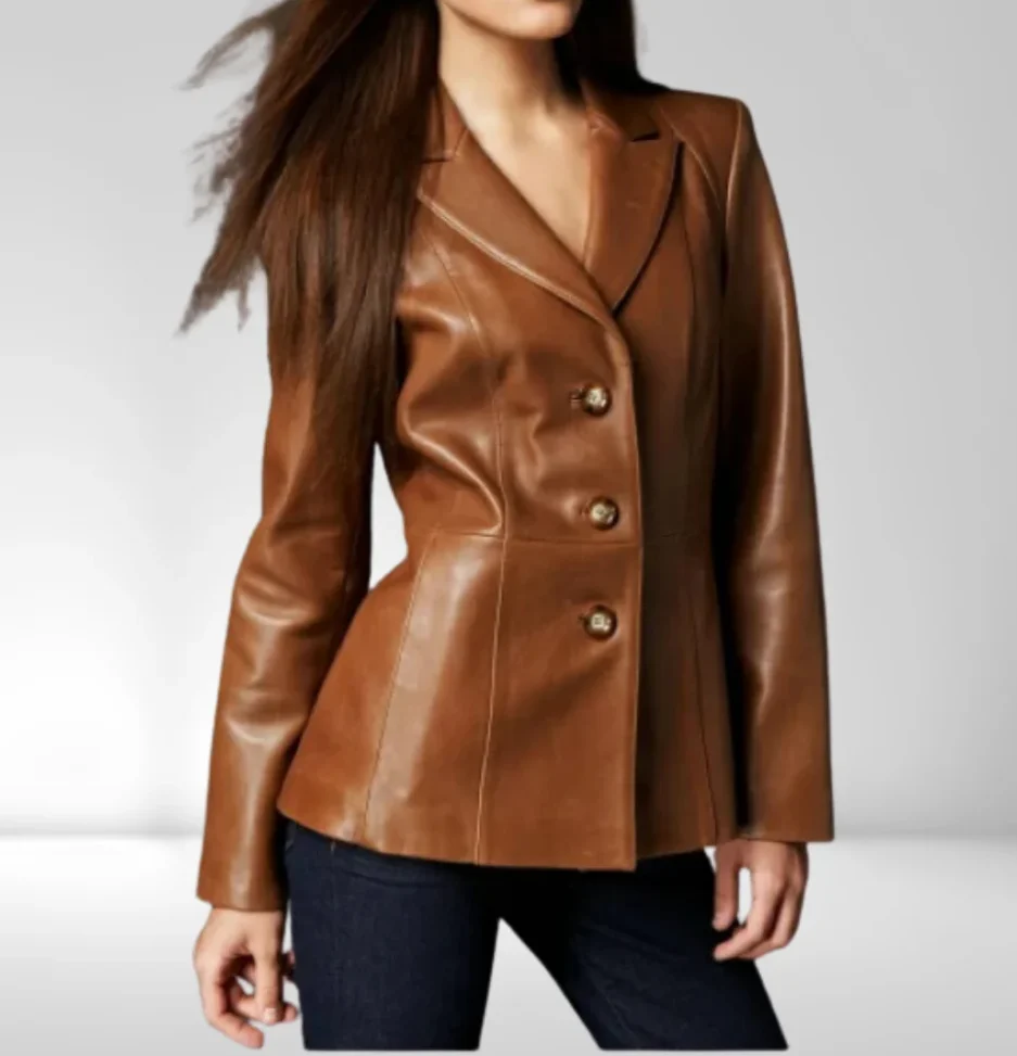 Women's Tan Blazer