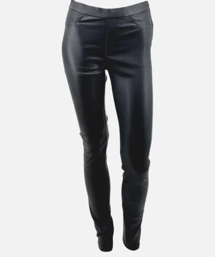 Black-Leather-Slim-Fit-Pants