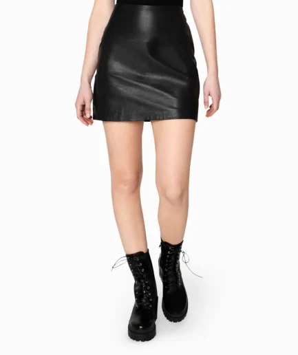 leather-mini-skirt-black