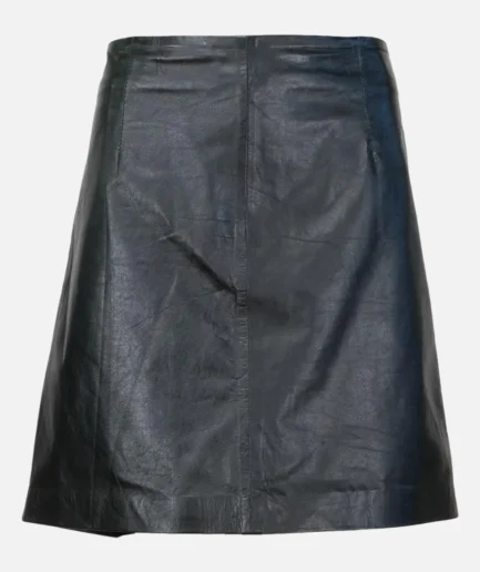 black-leather-women-mini-skirt