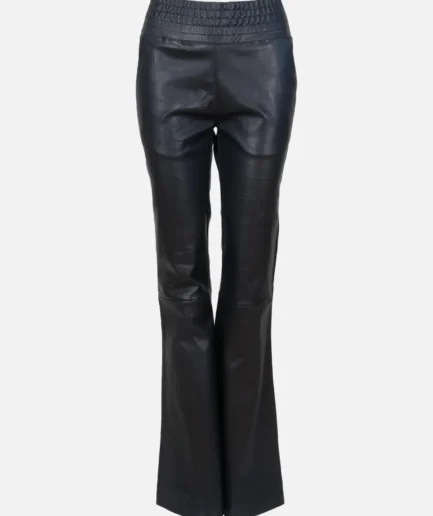 trouser-lamb-skin-leather-women-midnight-blue-pants