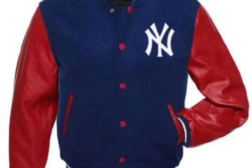 NY Yankees Letterman Red and Blue Jacket