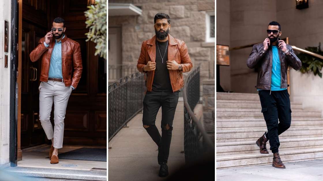 Brown Leather Jackets for Men: Trends, Fits & Styling Tips
