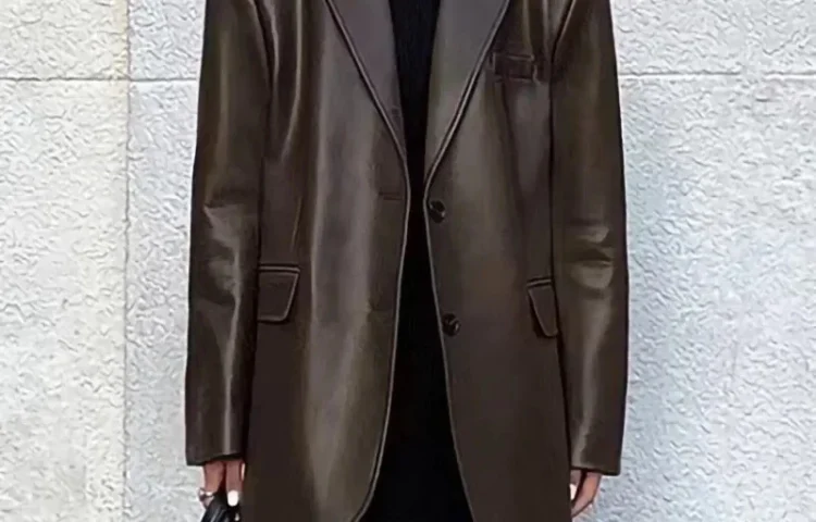 premium leather jacket