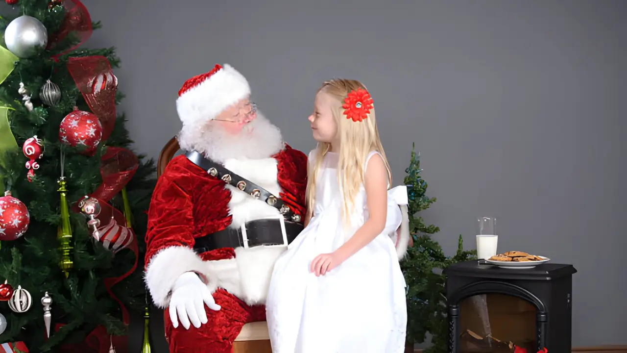 Glam Up Christmas with Red Velvet Santa