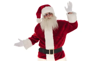 How Celebrities Are Reviving the Velvet Santa Costume Trend