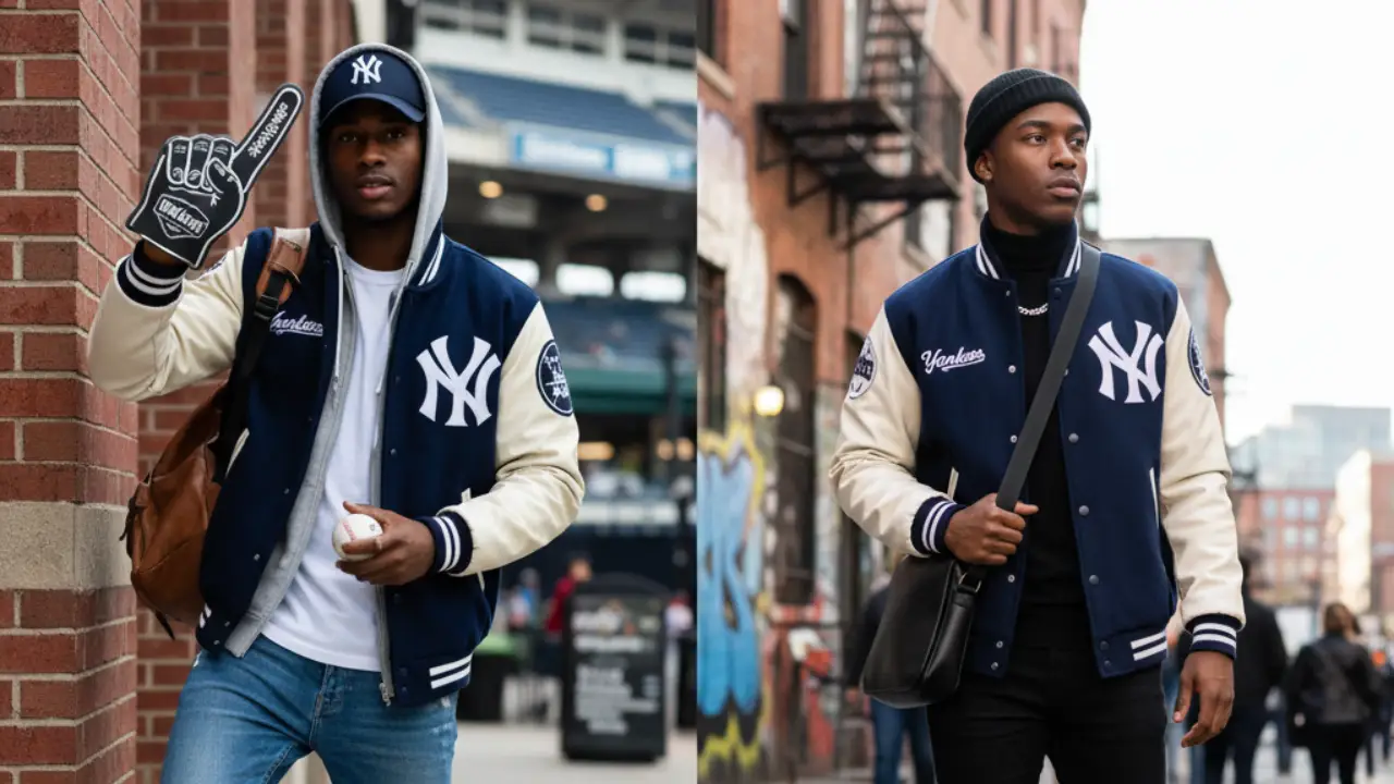 From Game Day to Street Style_ NY Yankees Letterman Jacket