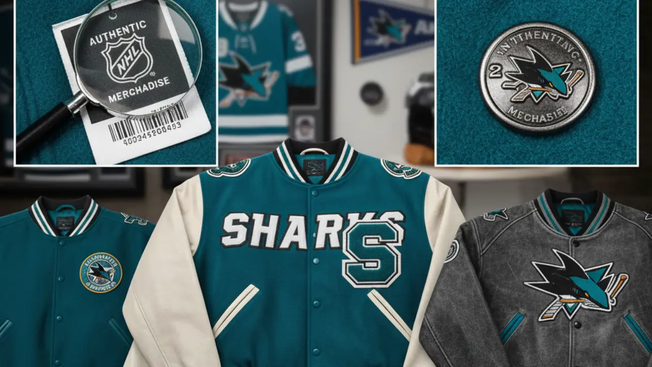 How to Spot an Original San Jose Sharks Varsity Jacket