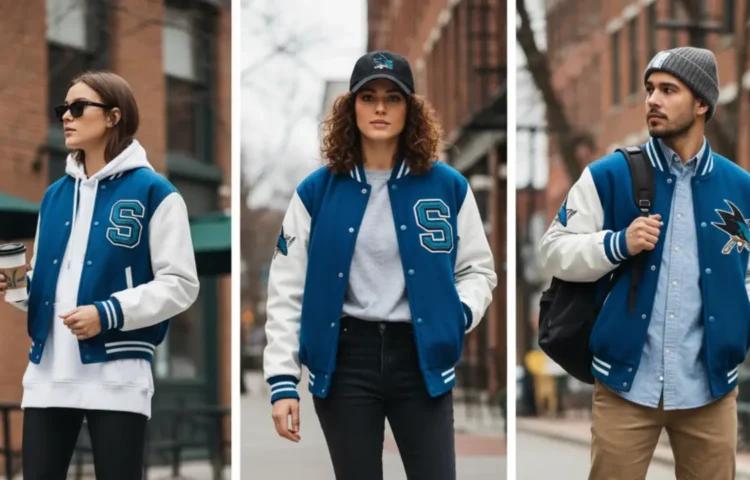 Pairing Your San Jose Sharks Varsity Jacket with Everyday Outfits