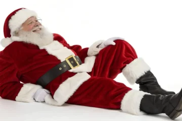 Red Velvet Santa Costumes and Luxury Holiday Themes