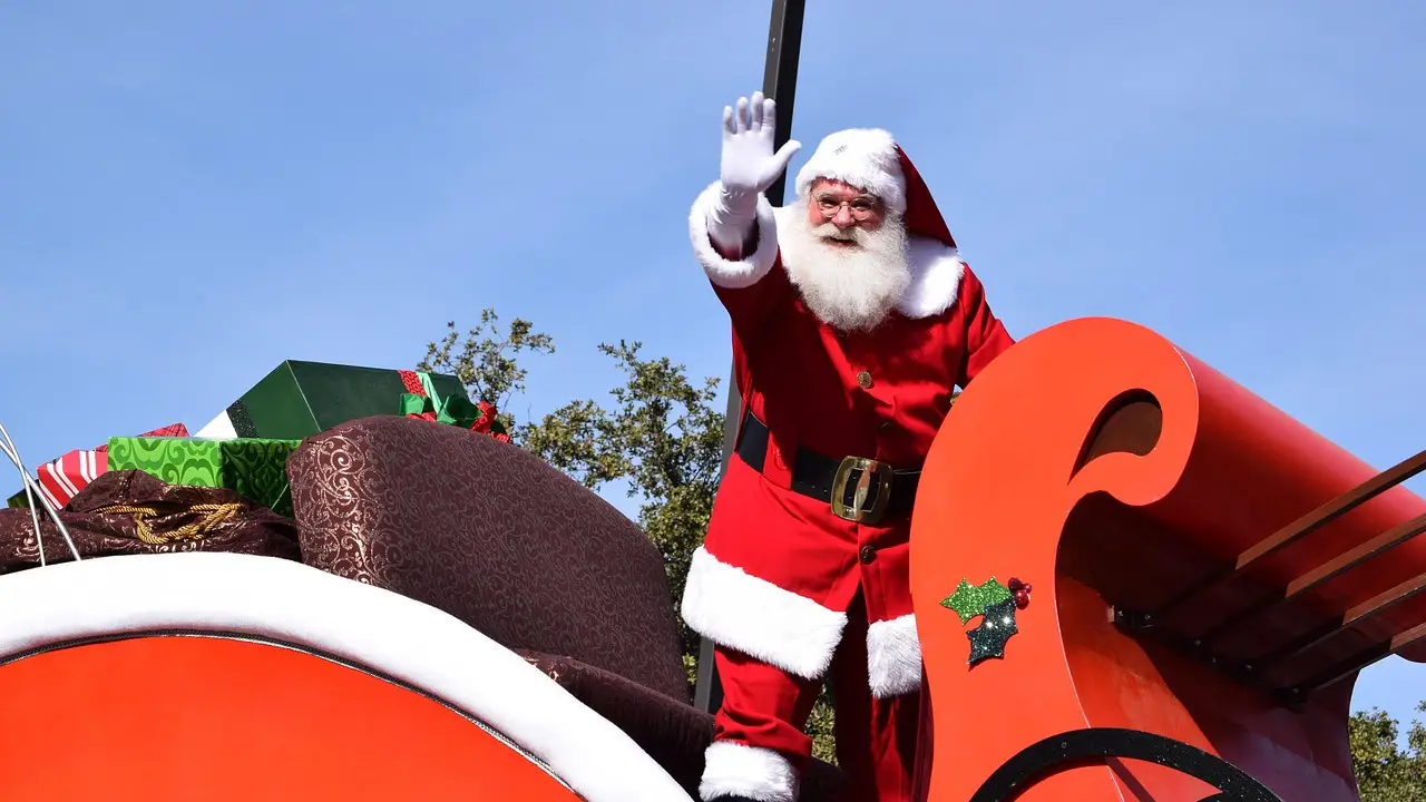 What is the experience of being in a Santa Claus costume_