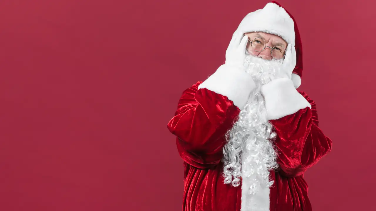 Santa Branding Tips Using a Red Velvet Santa Costume