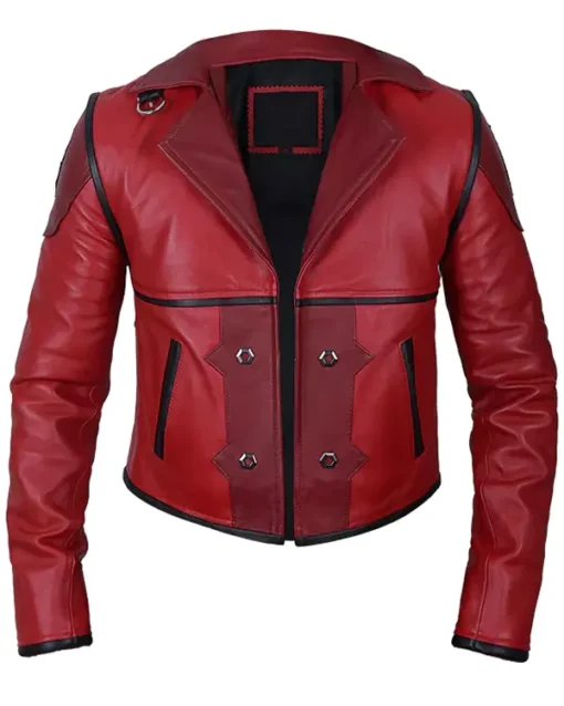 Luxury Red Leather Jackets