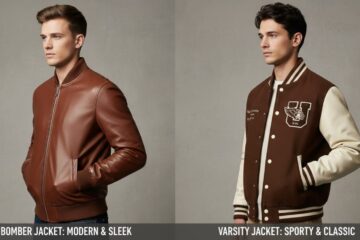Bomber Jacket vs Varsity Jacket