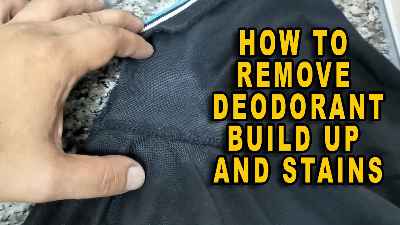 Remove Deodorant Stains from Leather Jackets
