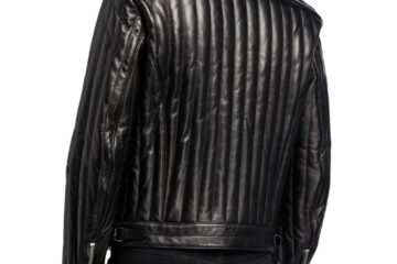 Men’s Black Sheepskin Leather