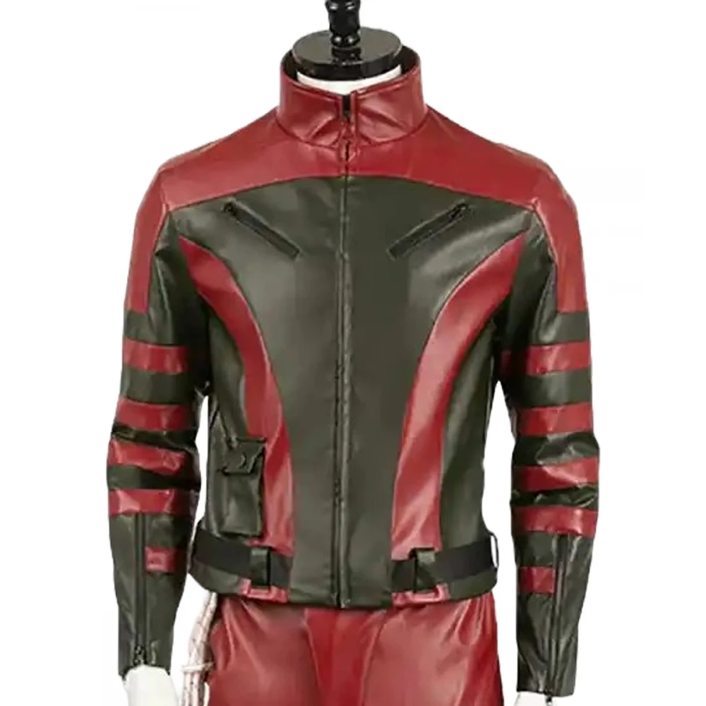 Red One Dwayne Johnson Leather Jacket