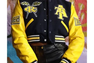 Cropped Varsity Jacket