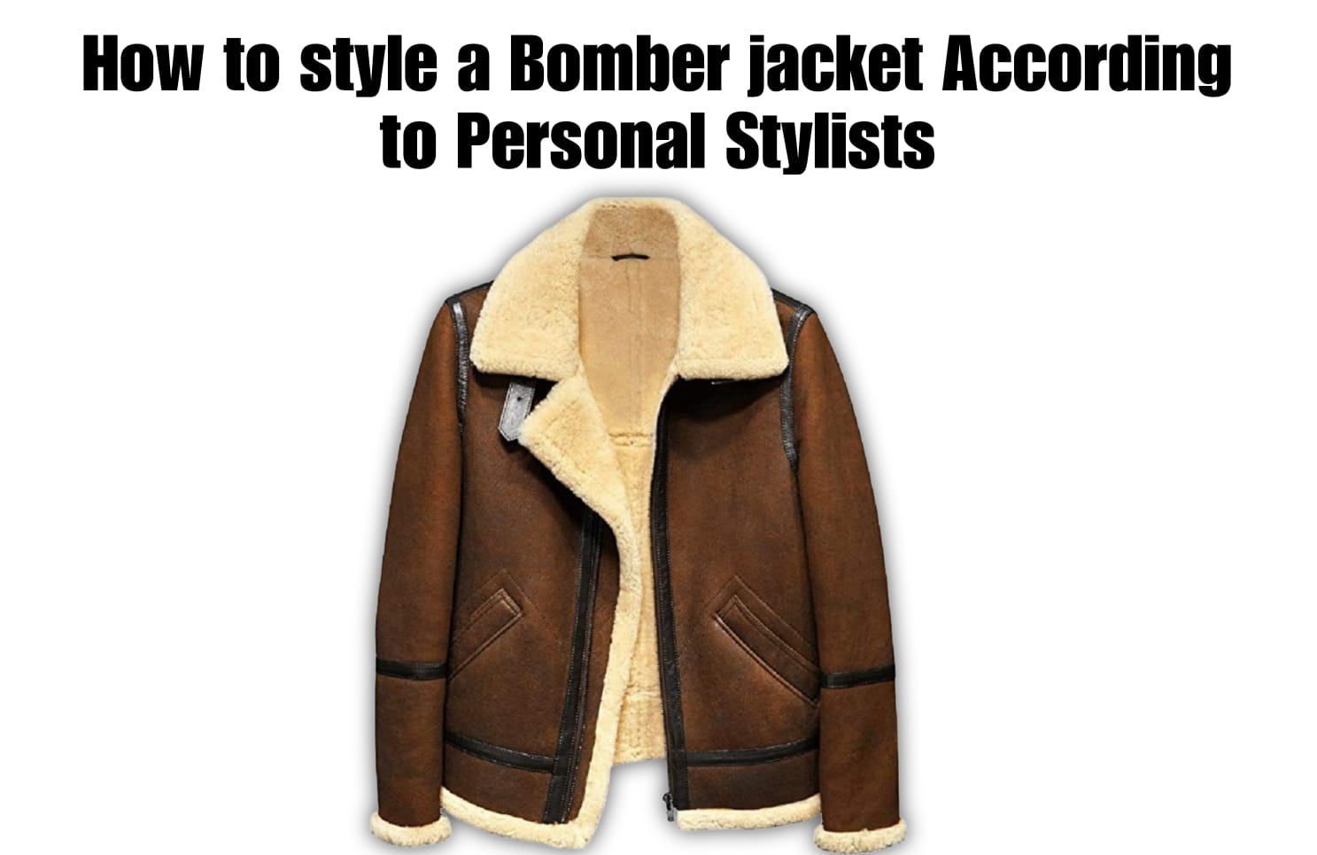 How to Style a Bomber Jacket According to Personal Stylists